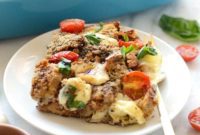 Caprese Sunrise Strata