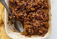 Decadent Pumpkin Bread Pudding