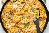 Velvety Butternut Squash Risotto