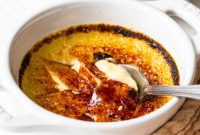 Spiced Eggnog Crème Brûlée