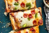 Crispy Baguette Pizza