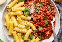 Wholesome Chicken Bolognese