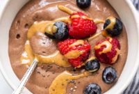Creamy Peanut Butter Chocolate Chia Pudding
