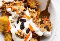 Spiced Carrot Cake French Toast Bake