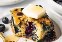 Golden Blueberry Coffee Cake