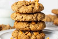 Toasted Butter Oatmeal Butterscotch Cookies