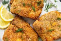 Golden Crunchy Air Fryer Fish Fillets