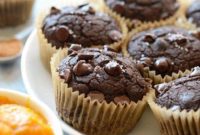 Guilt-Free Chocolate Pumpkin Muffins