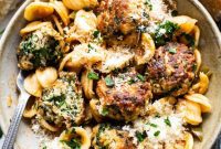 Rustic Tuscan Chicken Meatballs