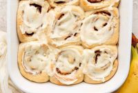 Nutty Brown Butter Banana Bread Cinnamon Rolls