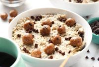 Dreamy Cookie Dough Oatmeal