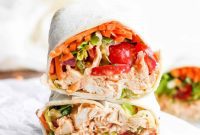 Ultimate Buffalo Chicken Wrap