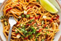 20-Minute Peanut Noodle Magic