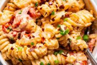 Herbed Boursin & Oven-Blistered Tomato Pasta