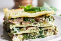 Rustic Pesto Lasagna