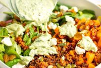 Golden Butternut and Crispy Quinoa Harvest Salad