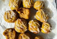 Spiced Pumpkin Air Fryer Bagel Treats