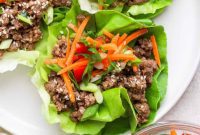 Flavor-Packed Korean Beef Lettuce Cups