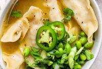 Bright Citrus Wonton Delight