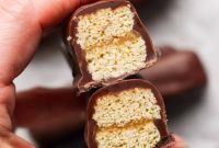 Protein-Packed Peanut Butter Twix Bars
