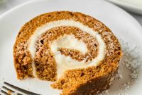 Protein-Packed Carrot Cake Roll