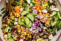 Mediterranean Golden Corn Salad
