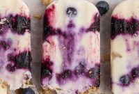 Creamy Blueberry Cheesecake Protein Pops