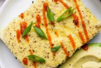 Quick Baked Sheet Pan Scramble