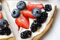 Vibrant Fruit Dessert Pizza
