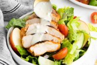 Zesty Buffalo Grilled Chicken Salad