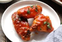 Zesty Oven-Baked Buffalo Wings