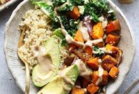 Plant-Powered Sweet Potato Buddha Bowl