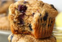 Wholesome Blueberry Muffins