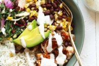 Smoky Grilled BBQ Chicken Bowls