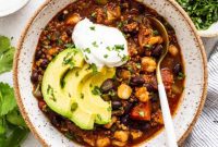 Cozy One-Pot Black Bean Quinoa Chili