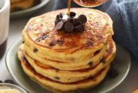 Golden Gluten-Free Cornbread Pancakes