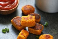 Golden Sweet Potato Puffs