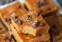 No-Bake Pumpkin Almond Butter Fudge