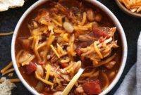 Effortless Slow Cooker Chicken Chili