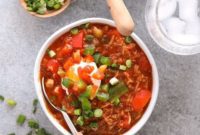 Instant Pot Deconstructed Stuffed Pepper Soup