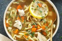 Soulful Chicken Noodle Delight