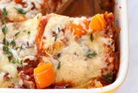 Golden Butternut Squash Lasagna