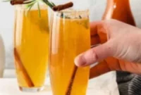 Spiced Apple Mimosa