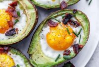Stuffed Avocado Eggs