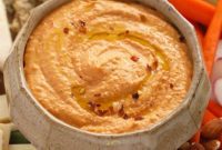 Smoky Red Pepper Hummus