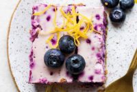 Luscious Blueberry Cheesecake Squares
