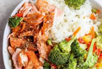 Sheet Pan Asian Salmon Bake