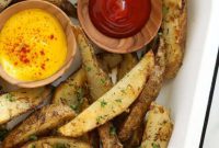 Crispy Roasted Potato Wedges