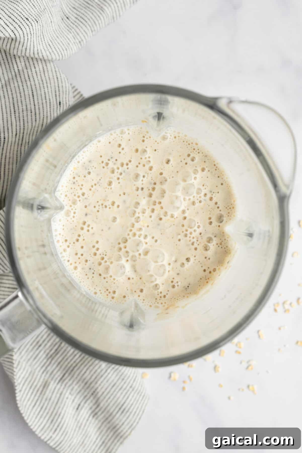 Coconut Latte Overnight Oasis 3 A second image of Coconut Latte Overnight Oats, beautifully presented with a spoon.
