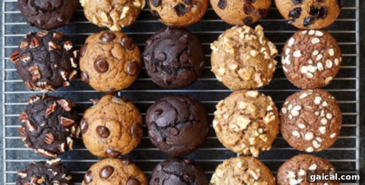 Irresistible Wholesome Banana Bread 2 A collection of various healthy muffin recipes made from a single base batter.